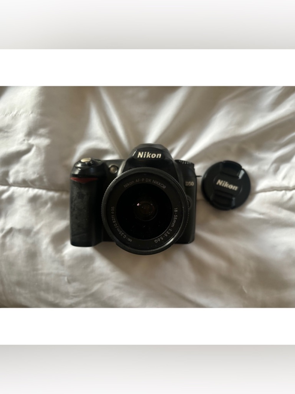 Nikon D50 Digital Camera With 18-55mm Lens And Battery-Untested